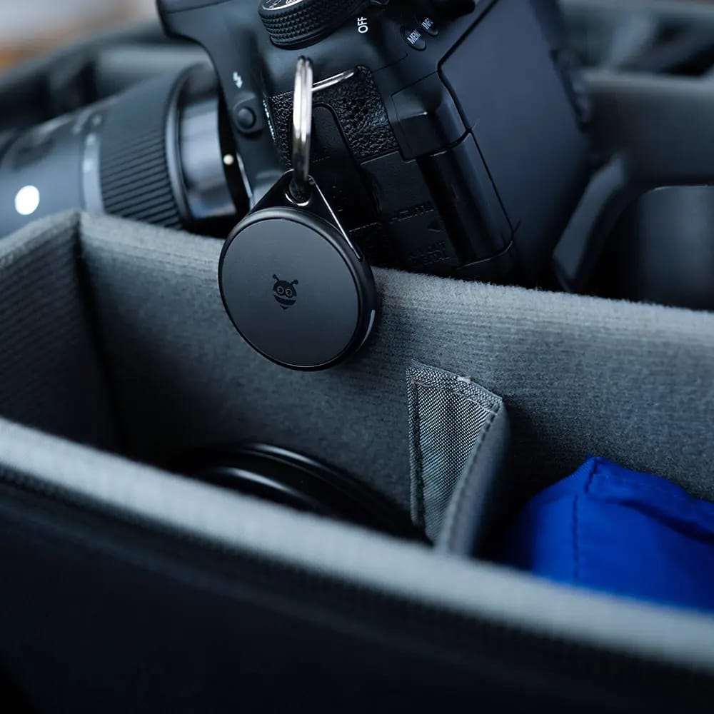 Pebblebee Rechargeable Item Finder, Black