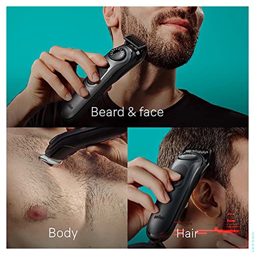 Braun Series-5 Rechargeable 9-in-1 Body, Beard & Hair Trimmer