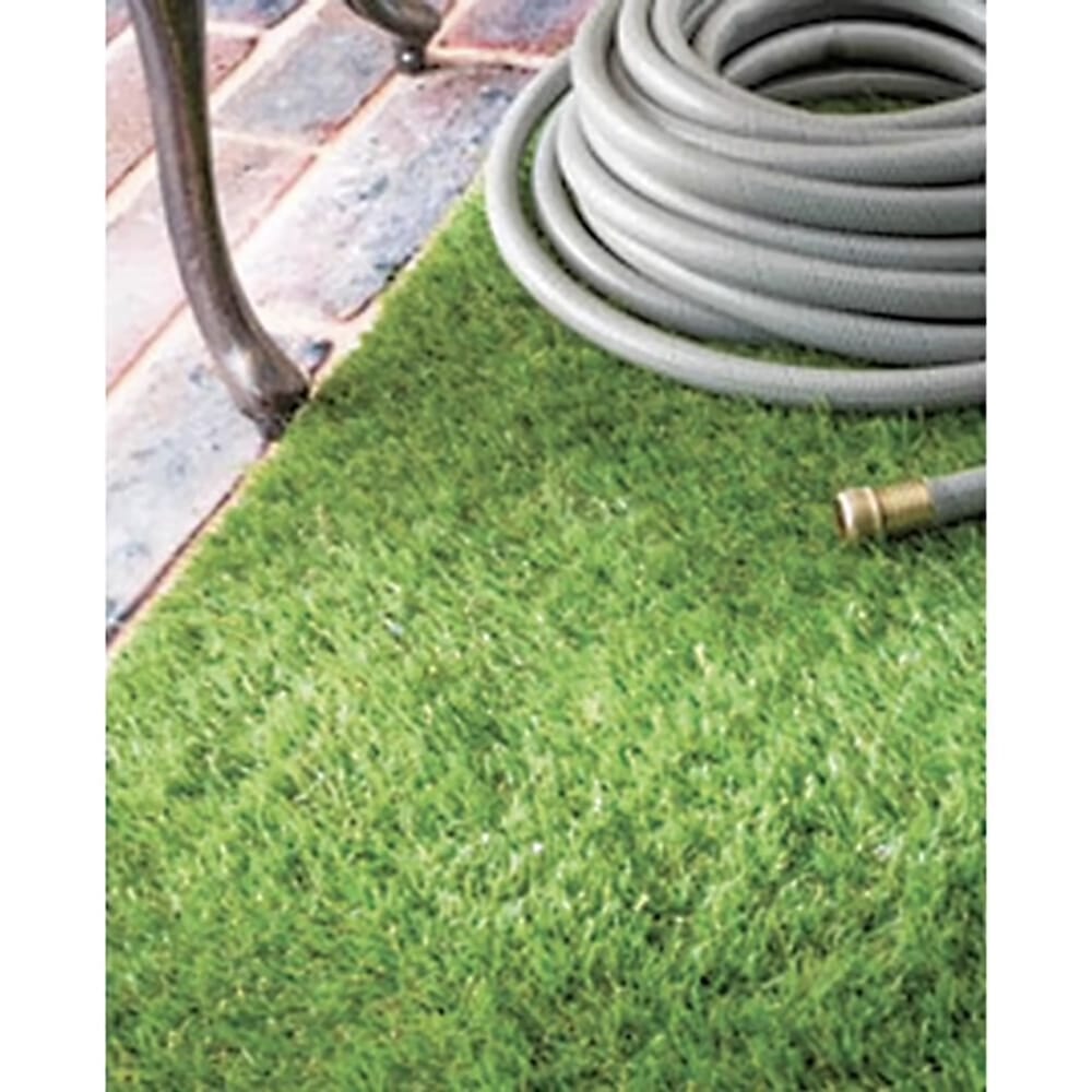 Super Plush Artificial Grass Rug, 9' x 12'