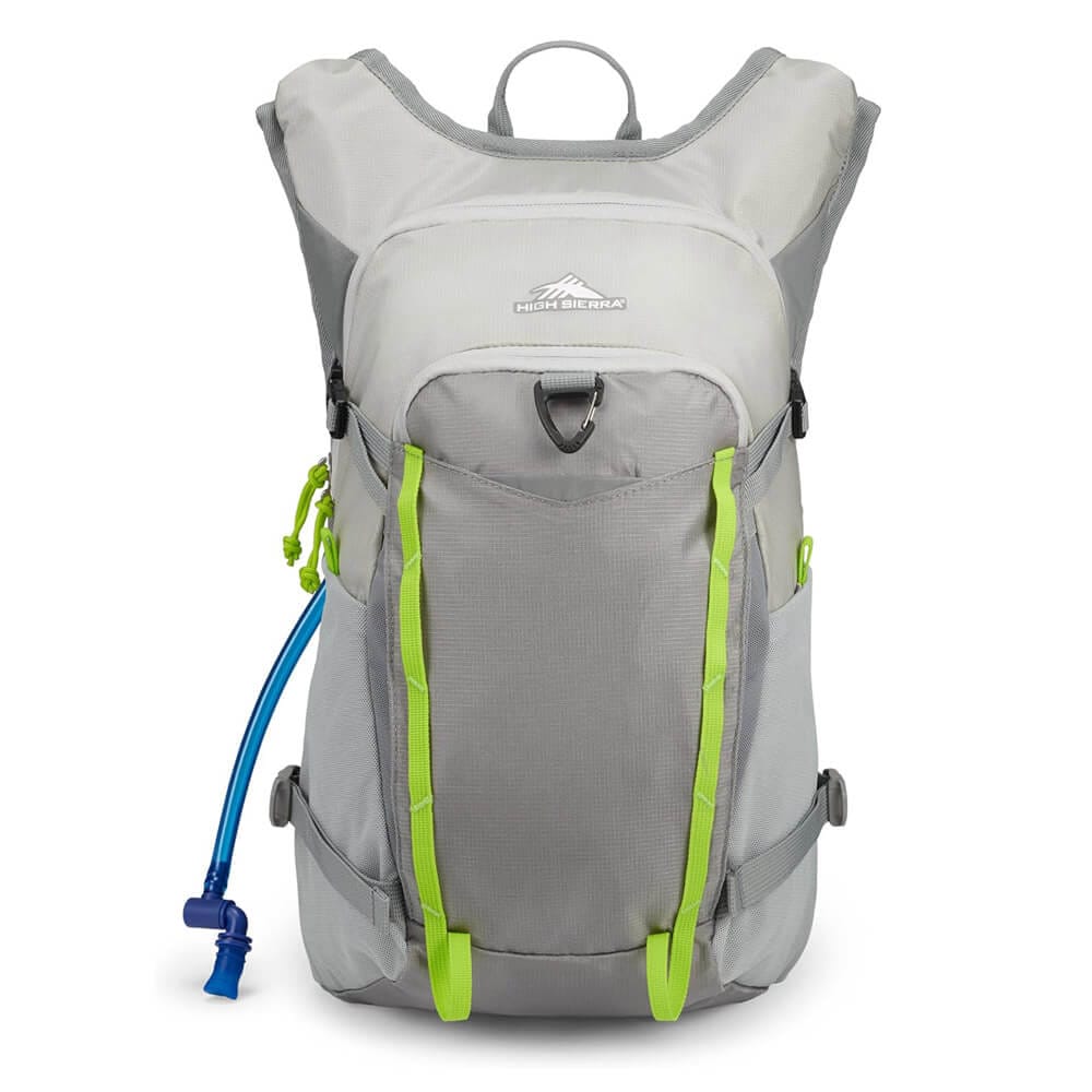 High Sierra 16L Hydrahike Hydration Backpack with 2L Reservoir, Silver