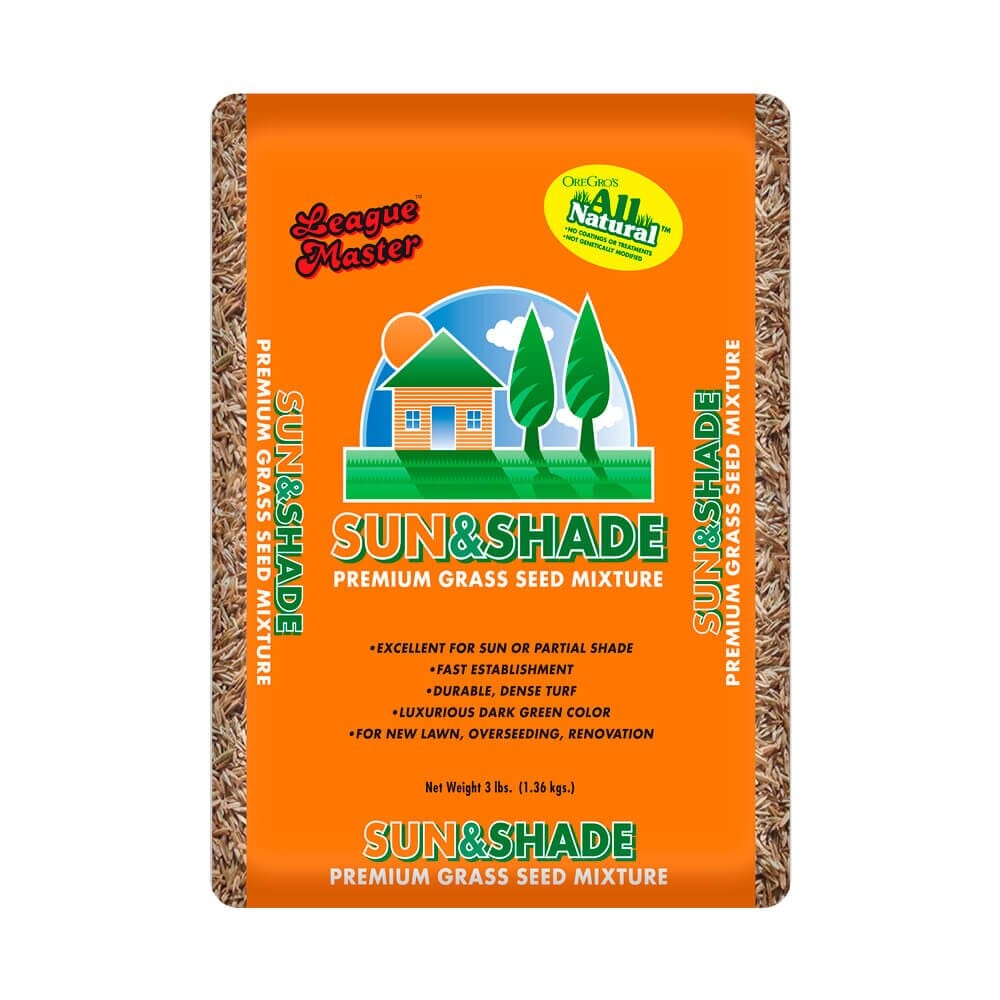 Premium Quality Sun & Shade Grass Seed Mixture, 3 lbs