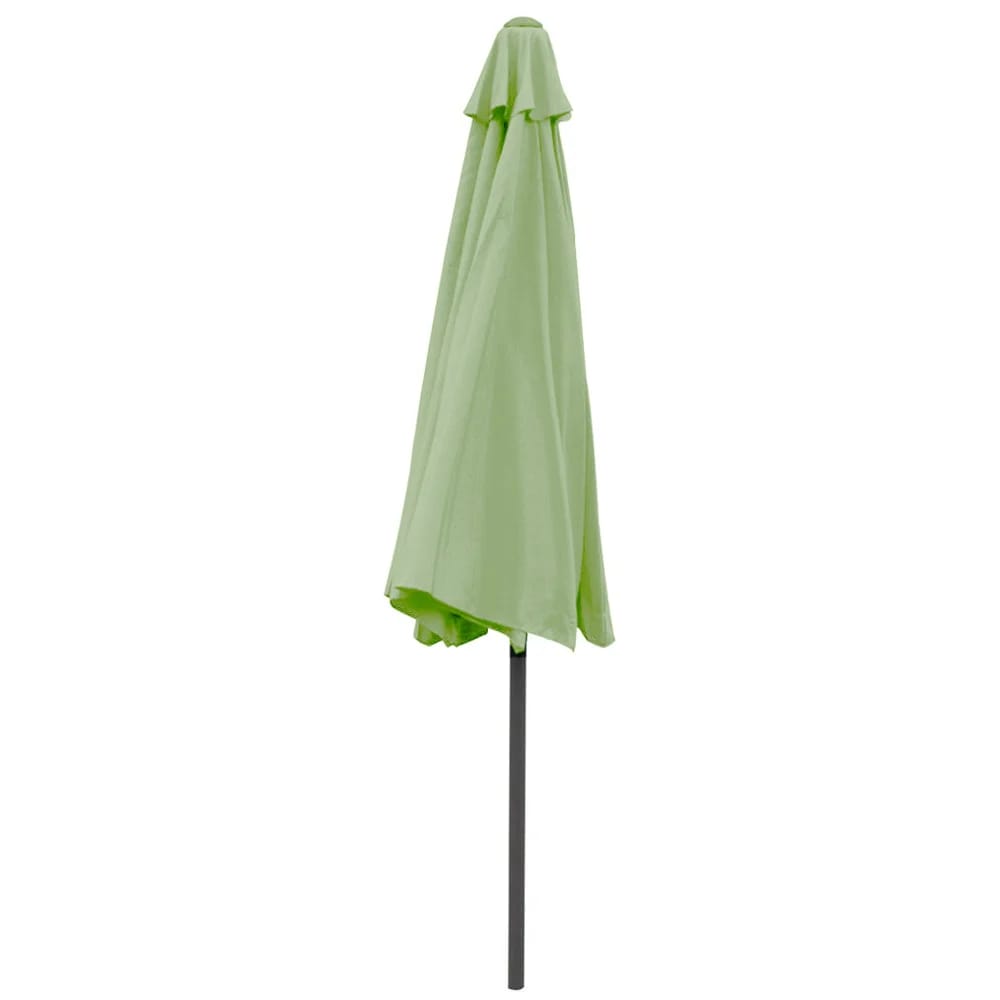 Pebble Lane Living 9’ Round Patio Market Umbrella, Metro Lime