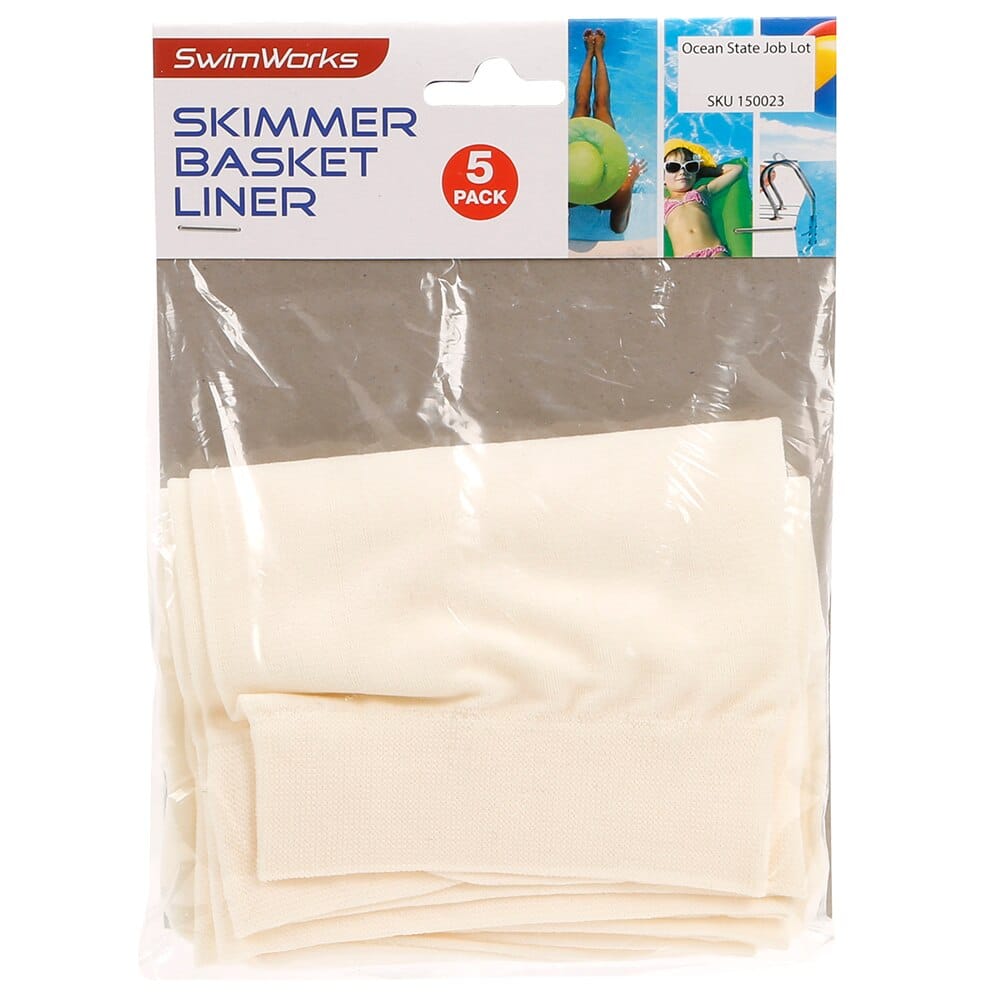 SwimWorks Skimmer Basket Liner, 5 Count
