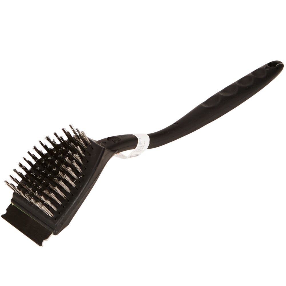 Roadhouse BBQ Oversized Stainless Steel Commercial Grill Brush with Scraper