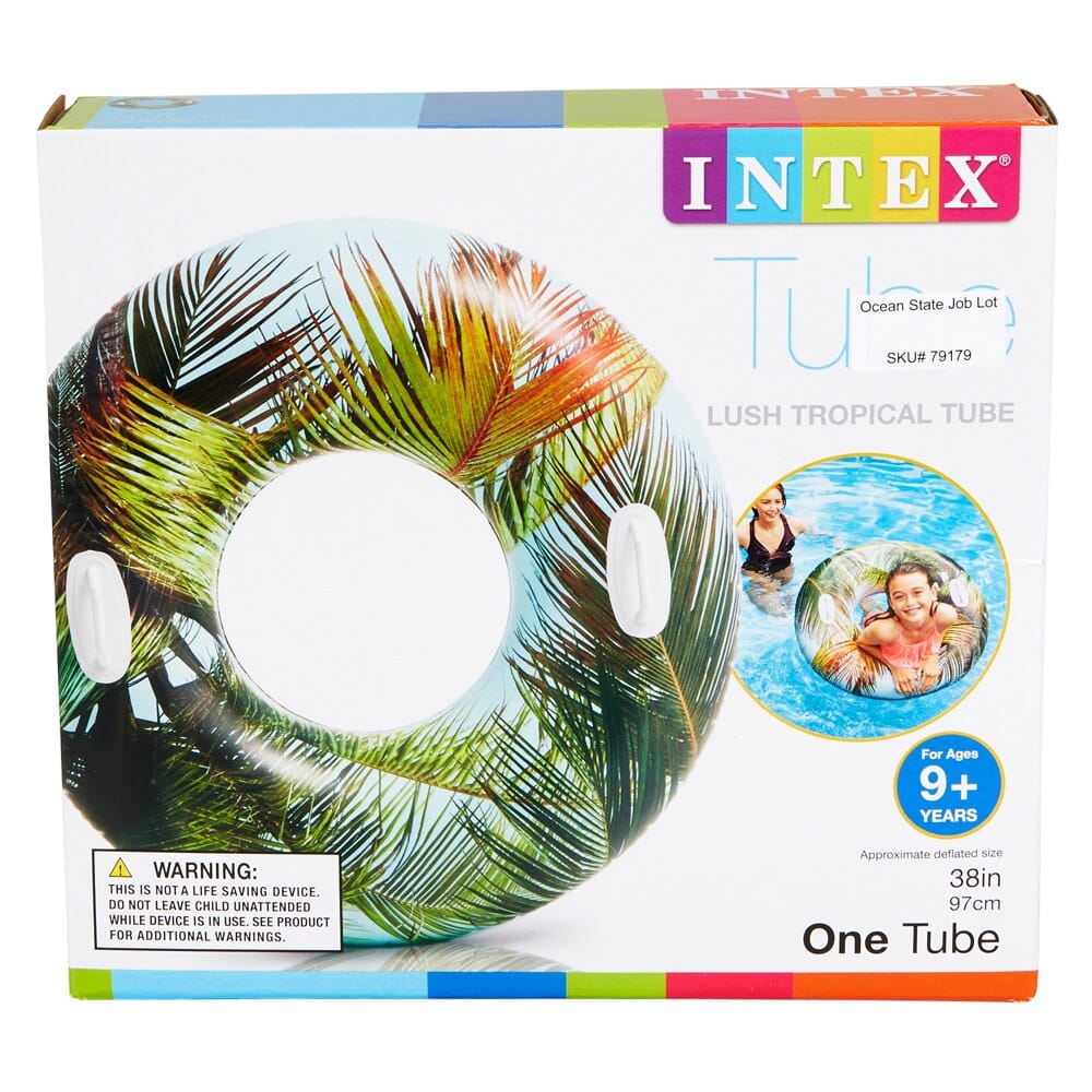 Intex Lush Tropical Tube Float