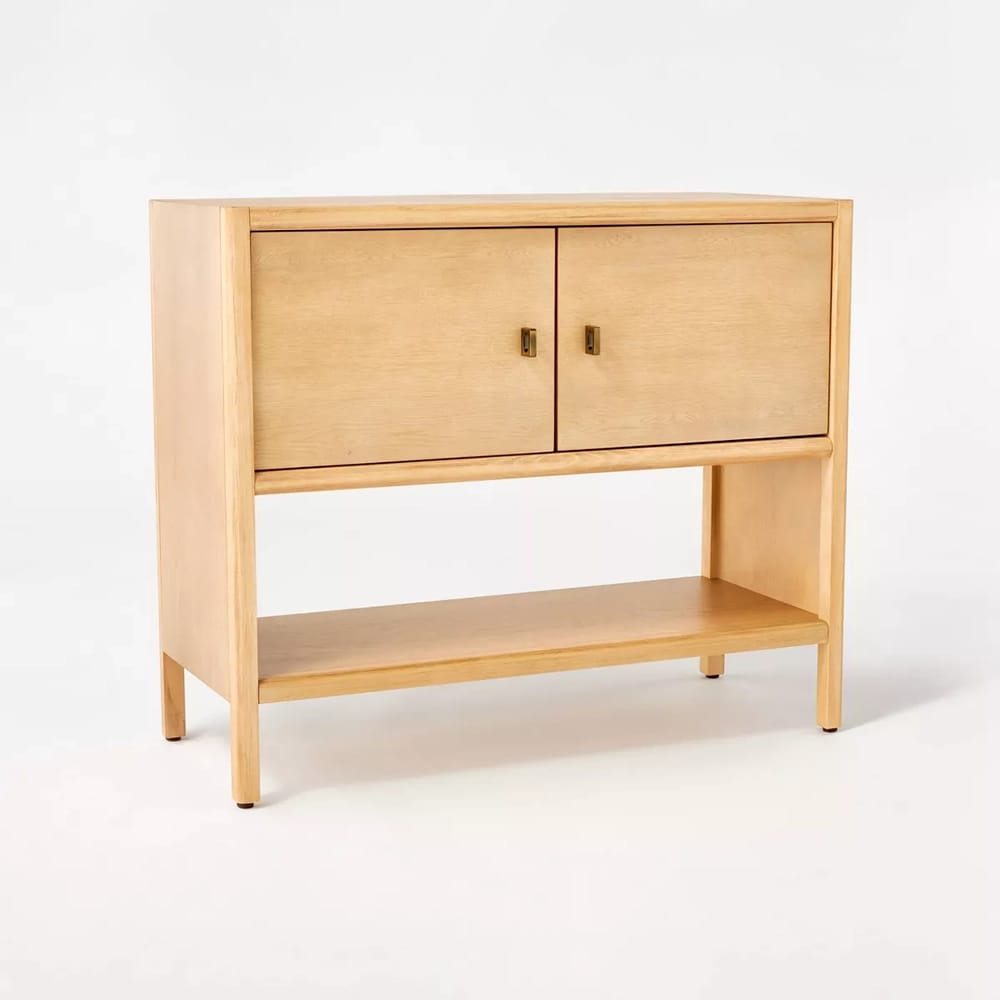Threshold Sandpoint 2 Door Cabinet, Natural