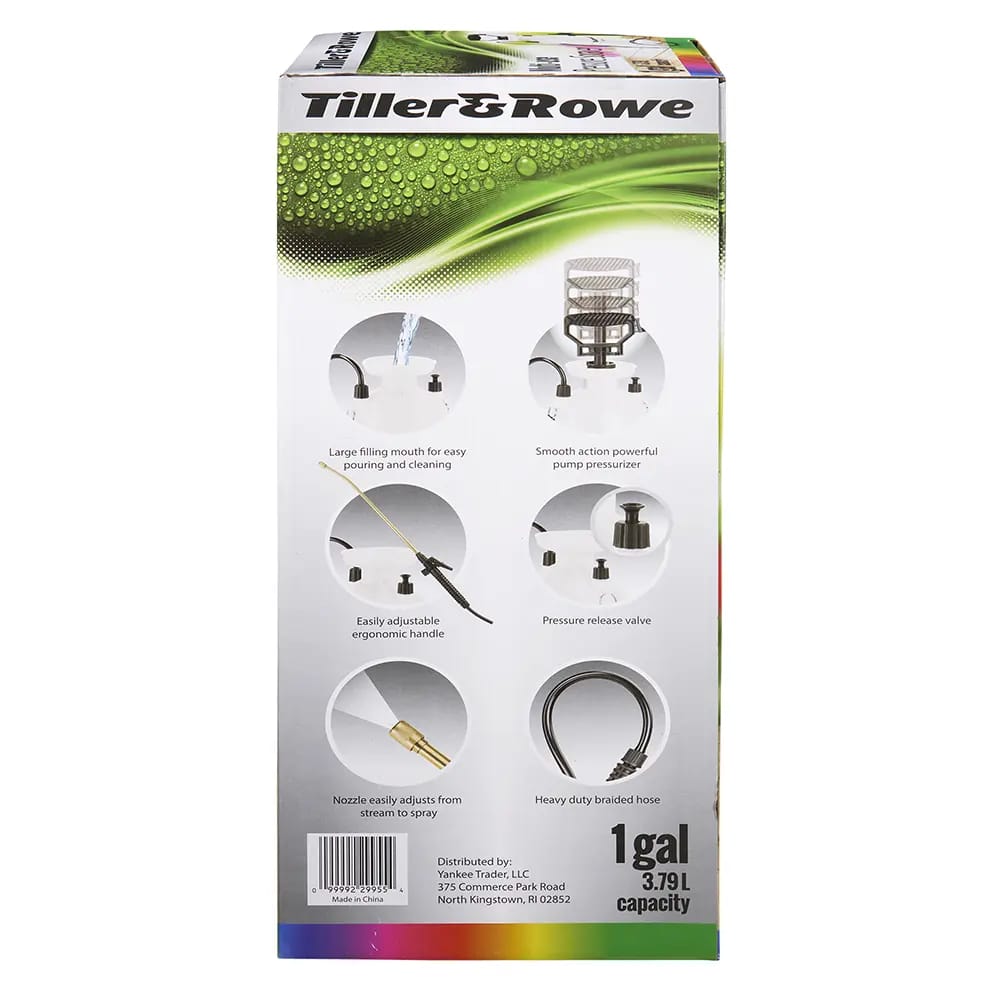 Tiller & Rowe Multi-use Pressure Sprayer, 1 gal.