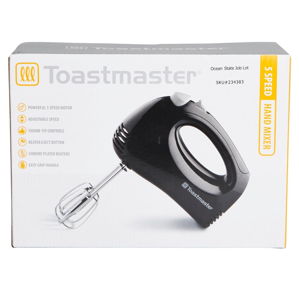 Toastmaster 5-Speed Hand Mixer