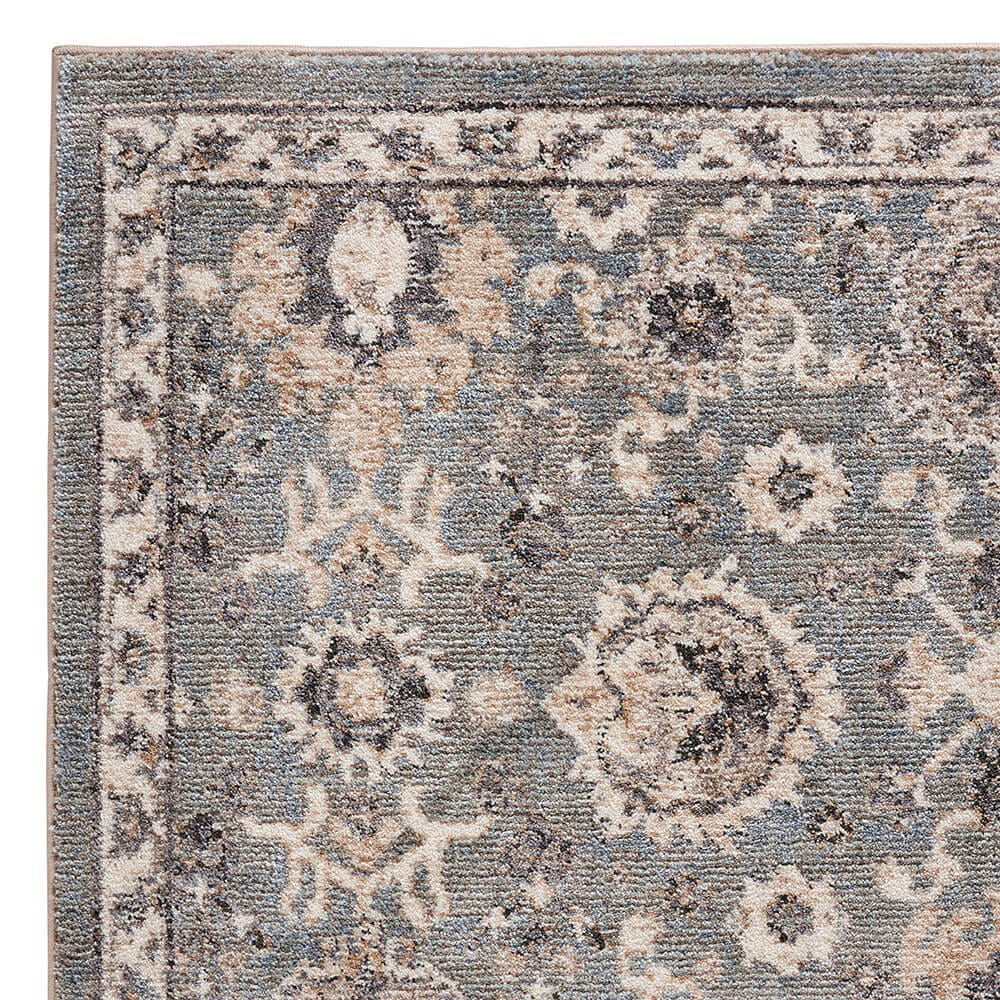 Danica II 9' x 12' Area Rug, Blue/Ivory