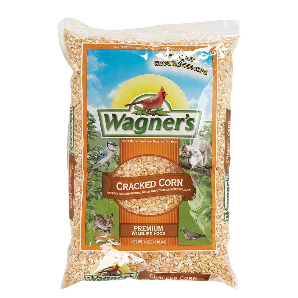 Wagner's Cracked Corn Wild Bird Food, 4 lbs