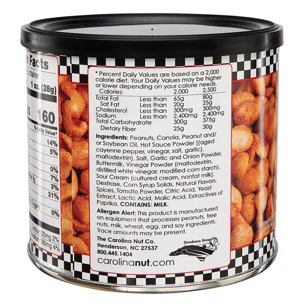 The Carolina Nut Company Sriracha Ranch Peanuts, 12 oz