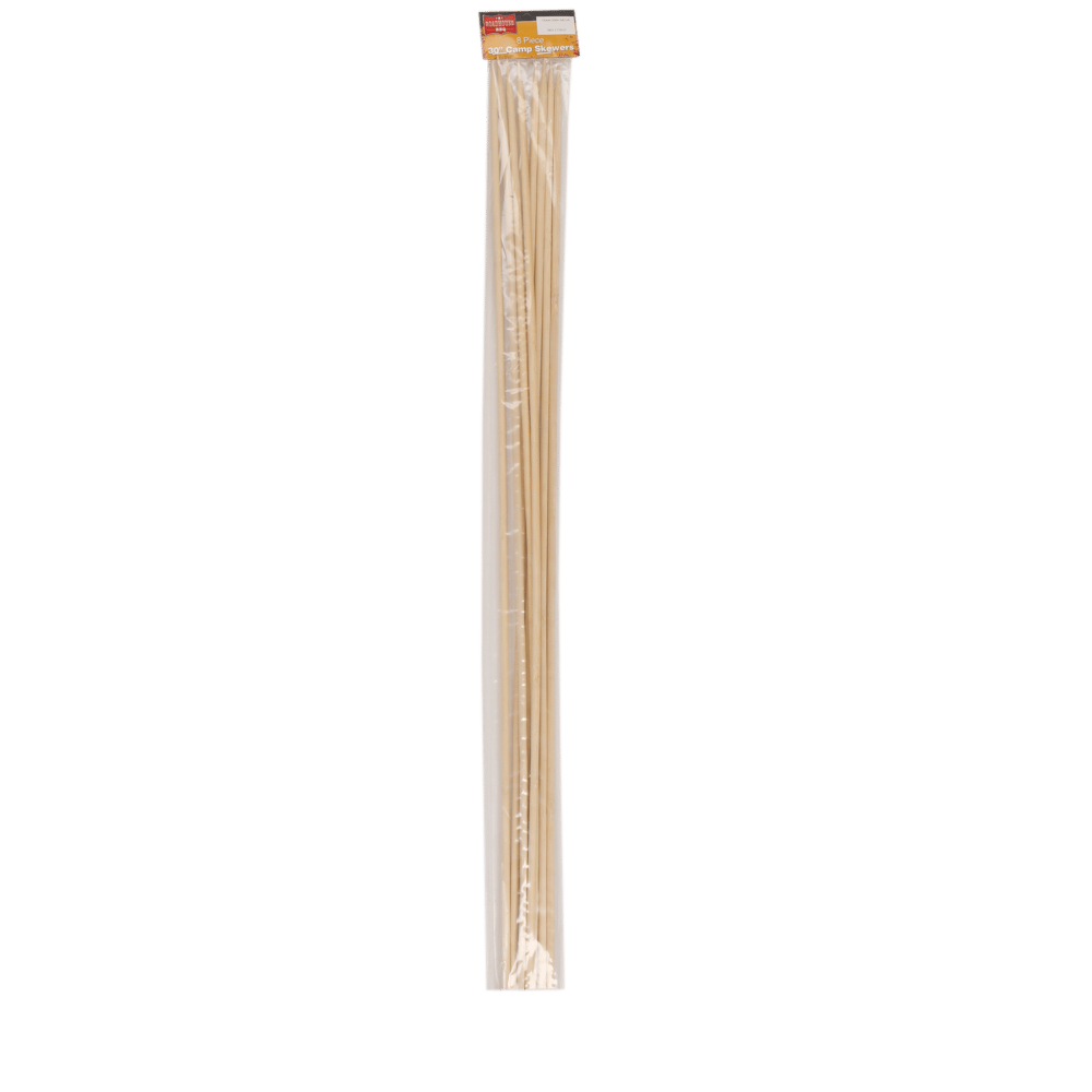 Roadhouse BBQ 30" Camp Skewers, 8 Pack