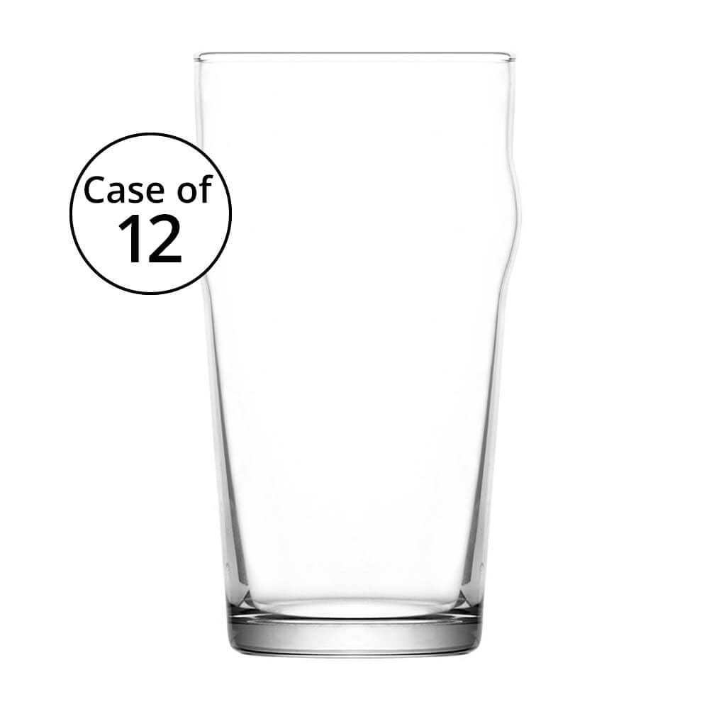 LAV Noniq Beer Glasses, 19.25 oz, Case of 12