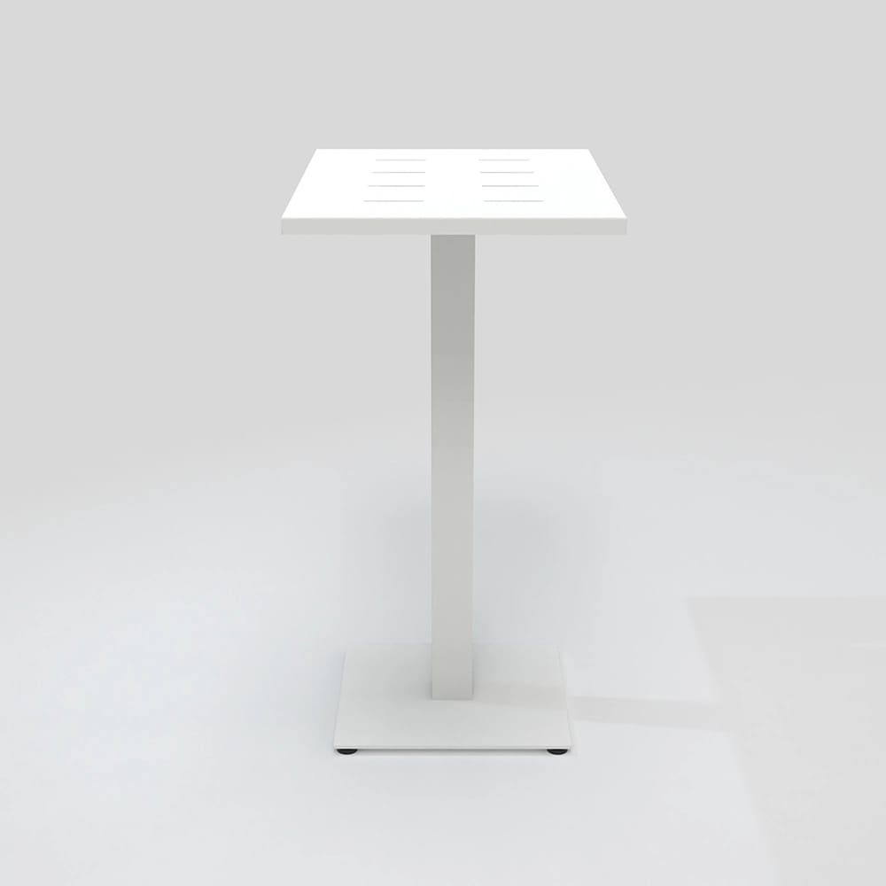 Maiori Impression Bistro Bar Table, Blanc