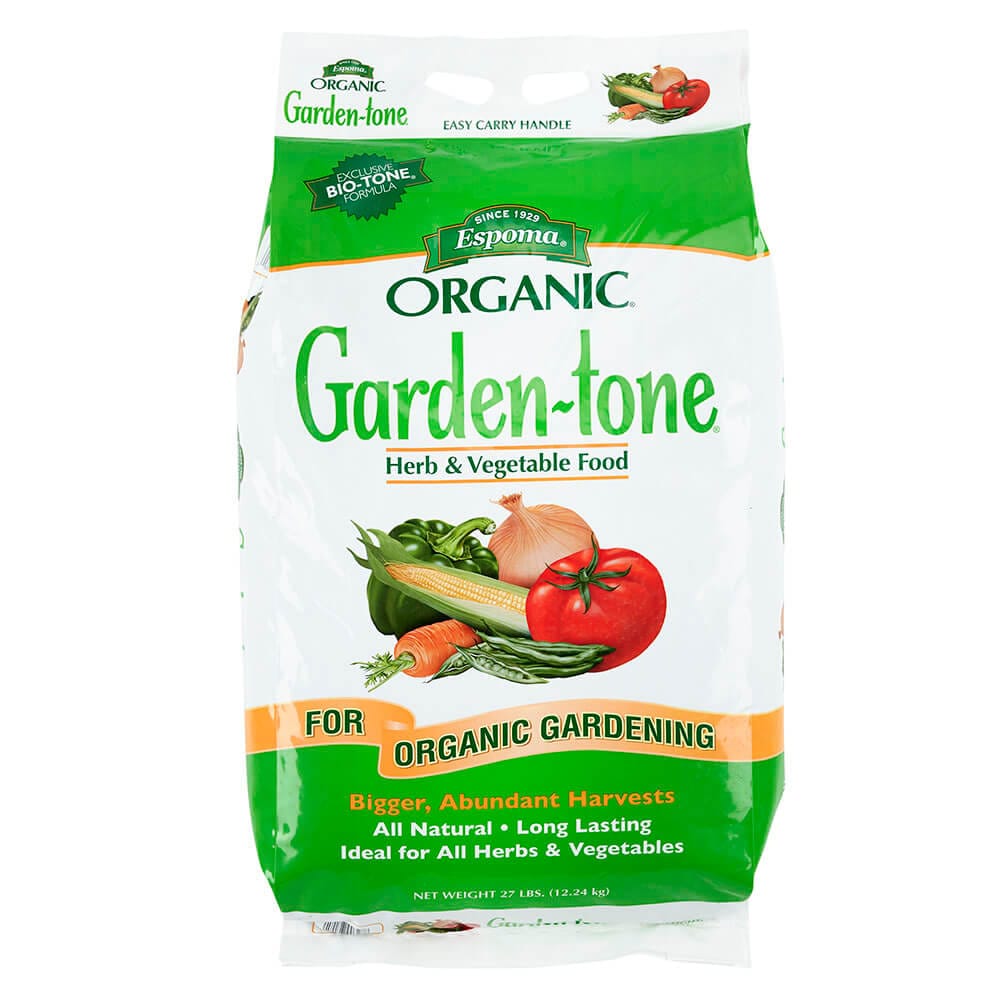 Espoma Organic Garden-Tone Herb and Vegetable Food, 27 lb