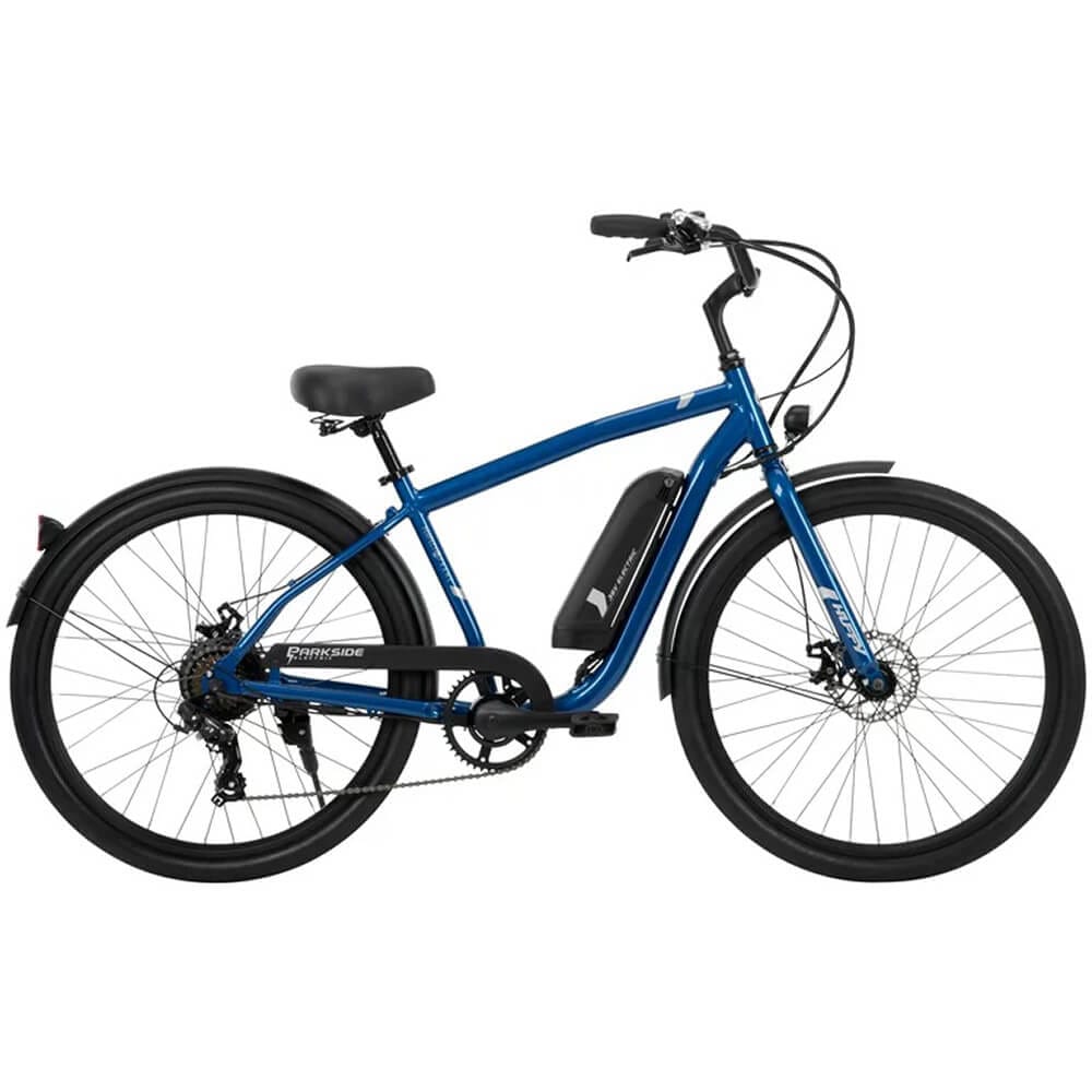 Huffy Parkside Men's Electric Bike, Dark Blue