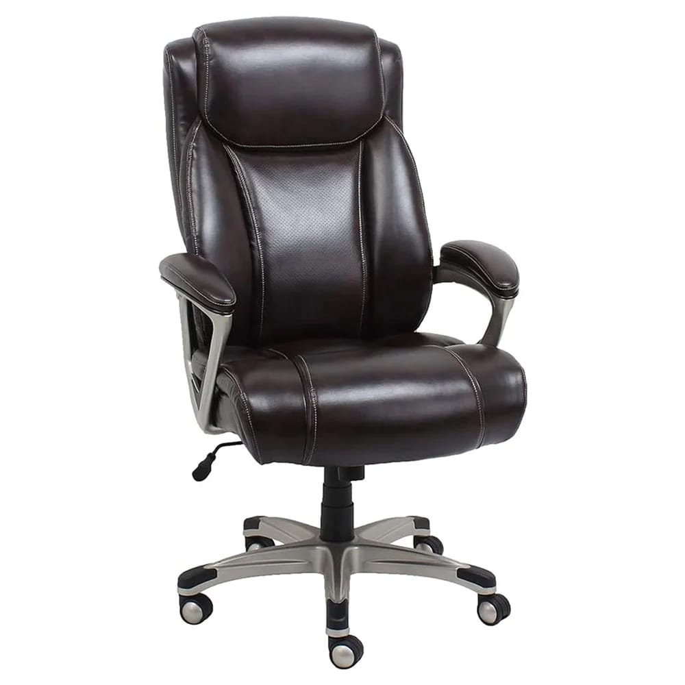 Big & Tall Executive Desk Chair, Brown