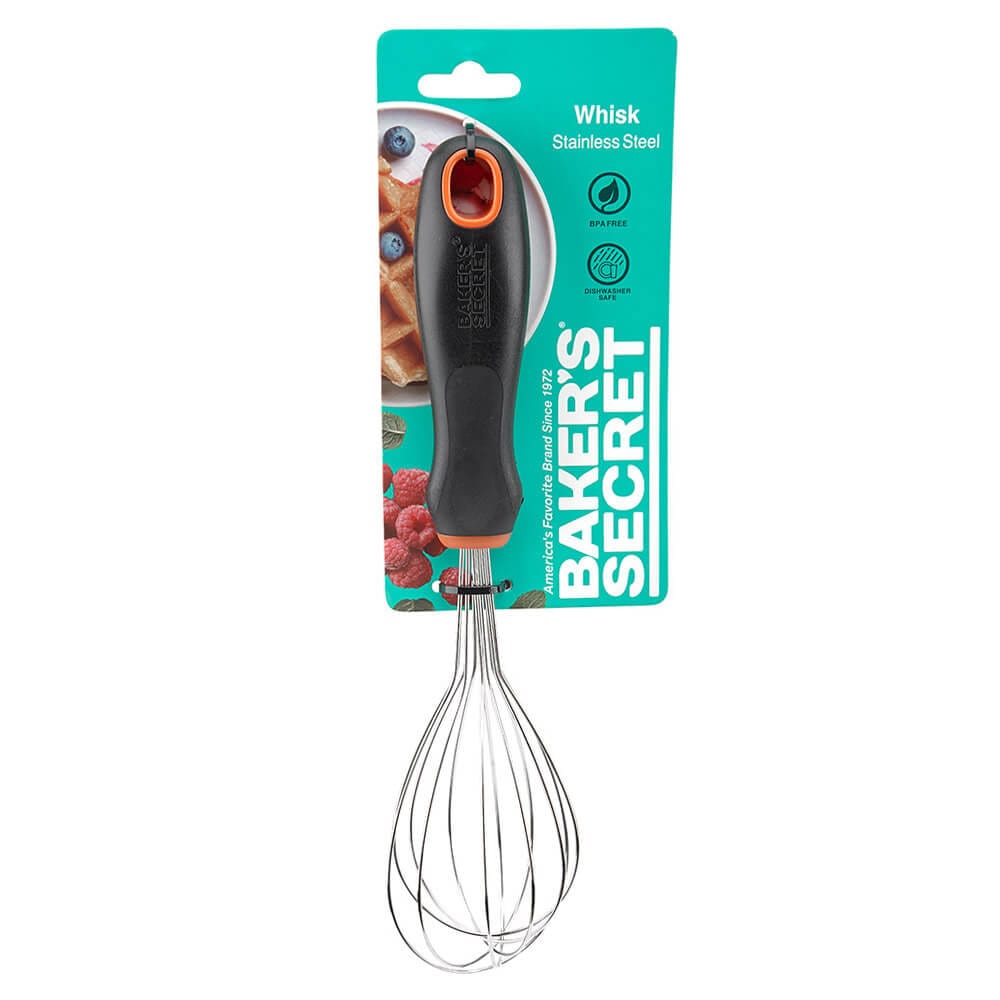 Baker's Secret Stainless Steel Whisk, 15"