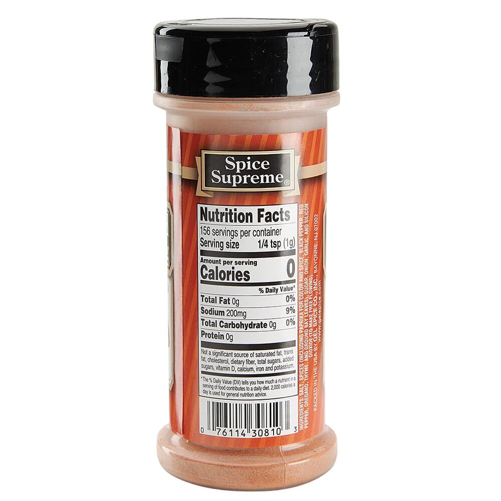 Spice Supreme Blackened Seasoning, 5.5 oz