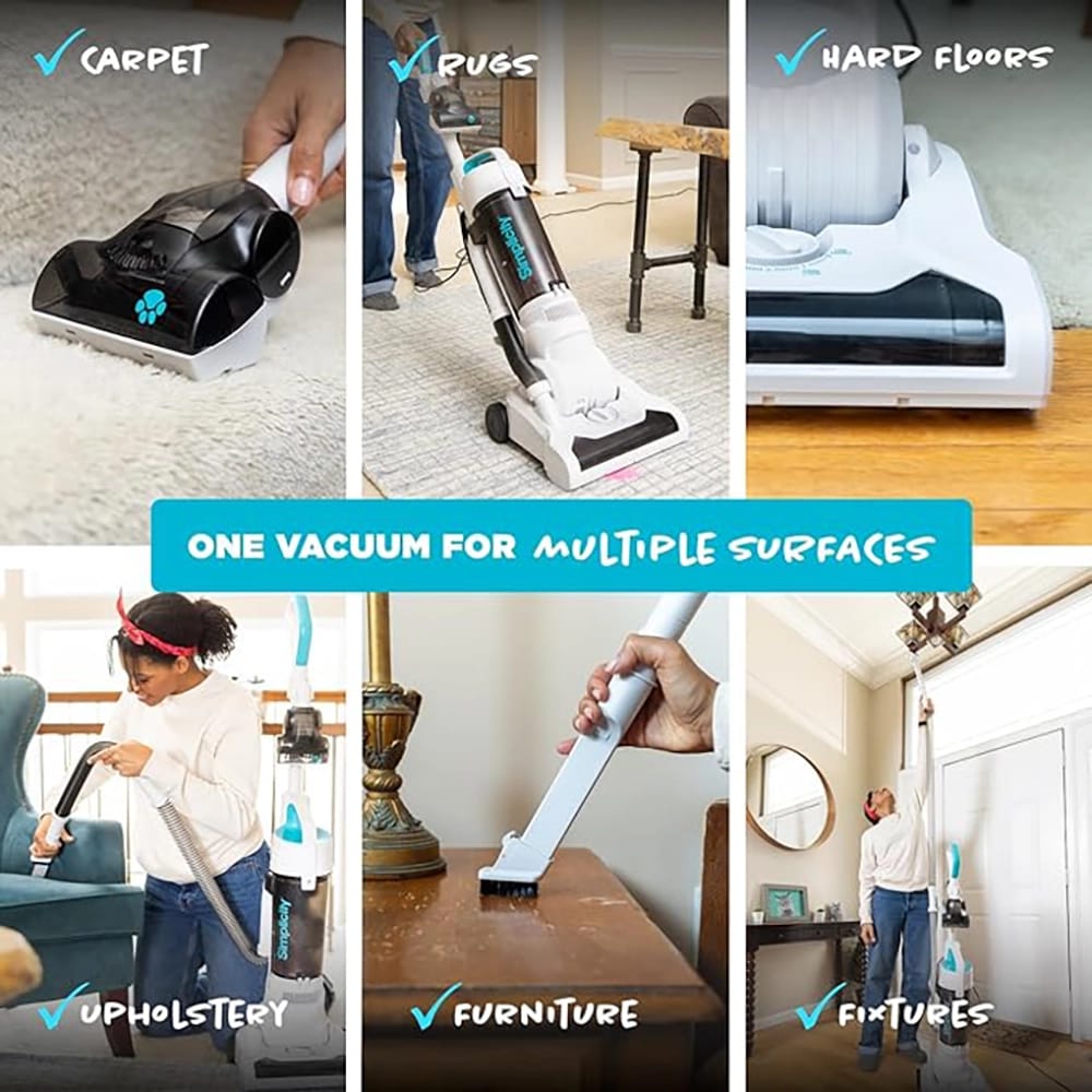 Simplicity Pet Model Bagless Upright Vacuum