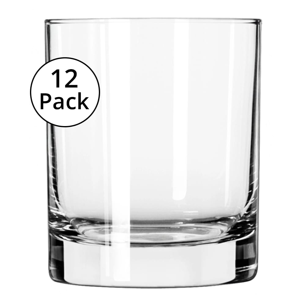 Libbey Chicago Old Fashion Whiskey Glasses, 12-Pack