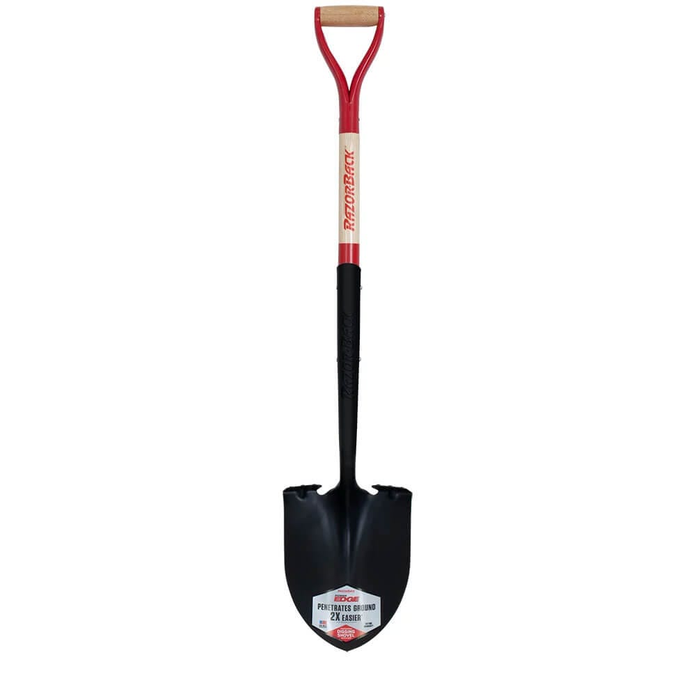 Razor-Back PowerEdge Digging Shovel with D-Grip