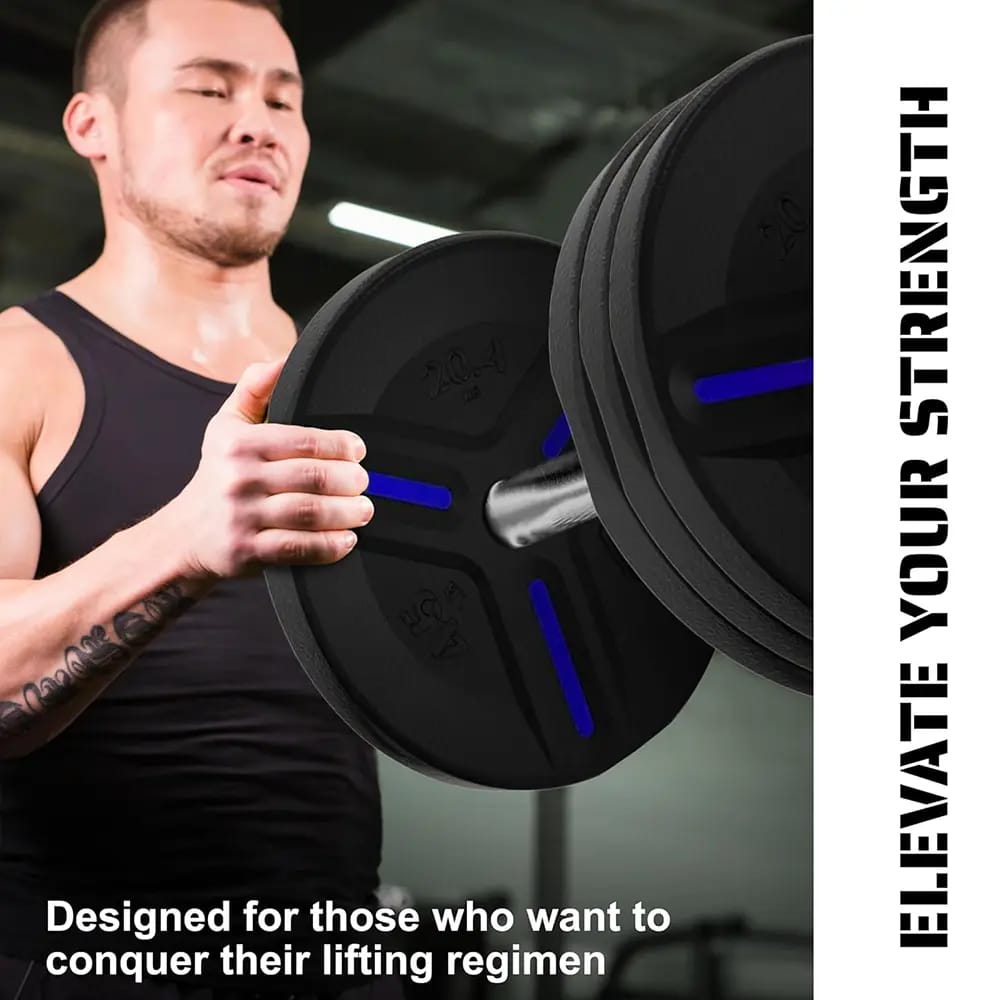 TRIBE WOD 45 lb. Cast Iron Plate Weight