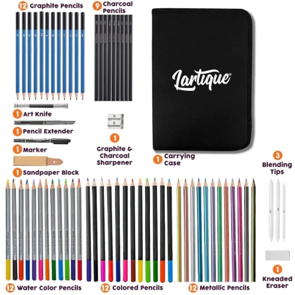 Lartique 71-Piece Sketch Set