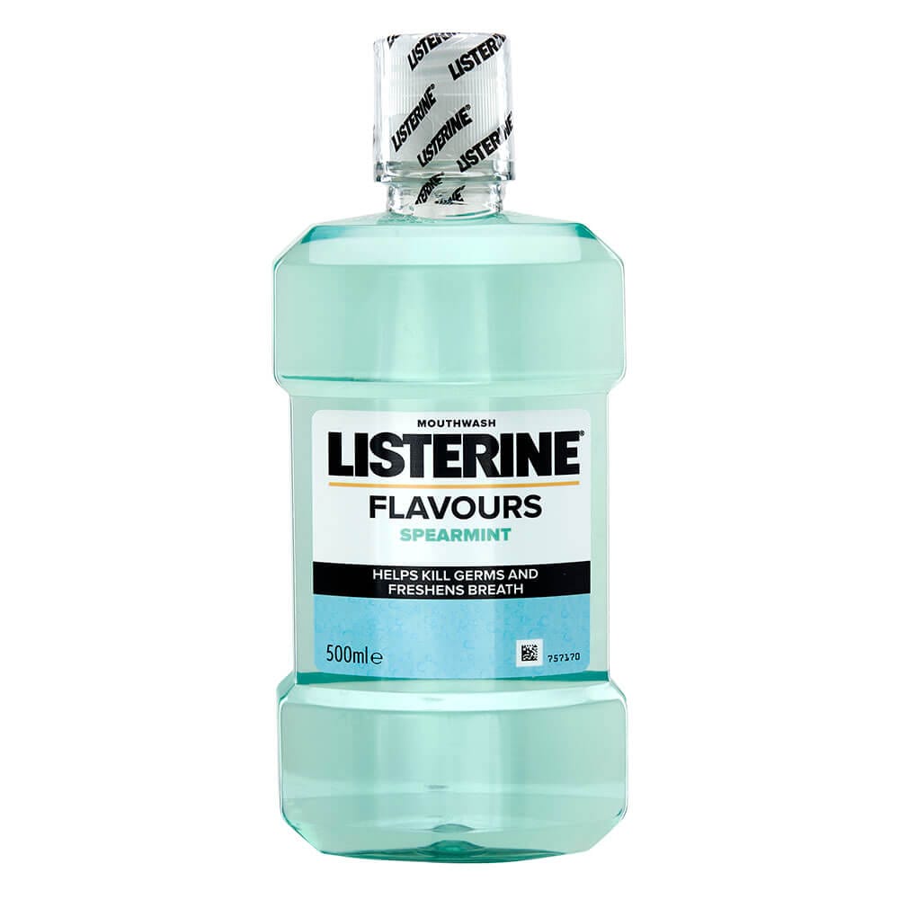 Listerine Spearmint Mouthwash, 16.9 oz