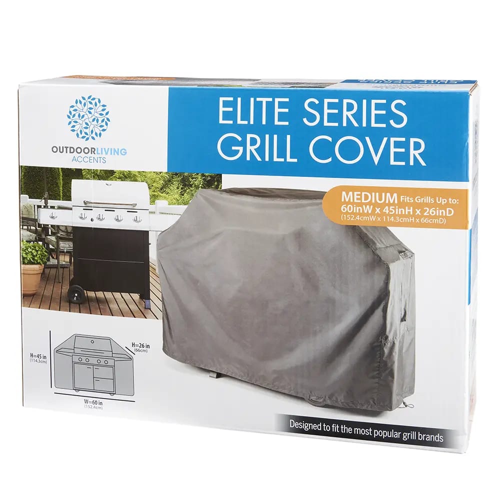 Outdoor Living Accents Elite Series Medium Grill Cover, 60"