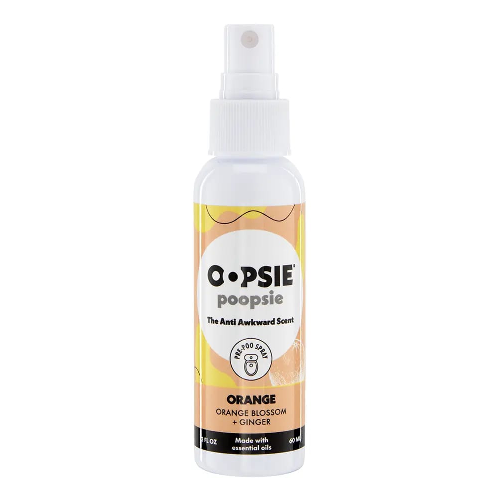 Oopsie Poopsie Orange & Ginger Toilet Spray, 2 oz