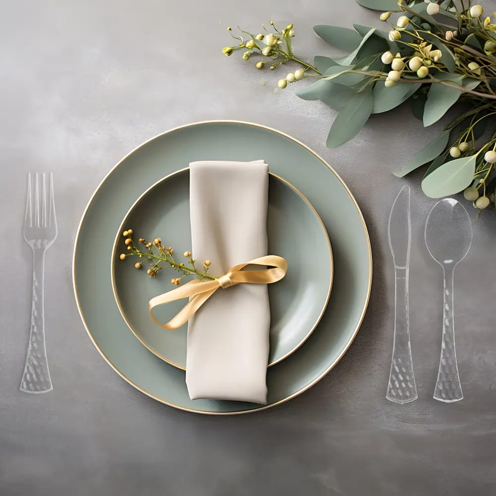 Smith & Callahan 240-Piece Premium Cutlery, Clear