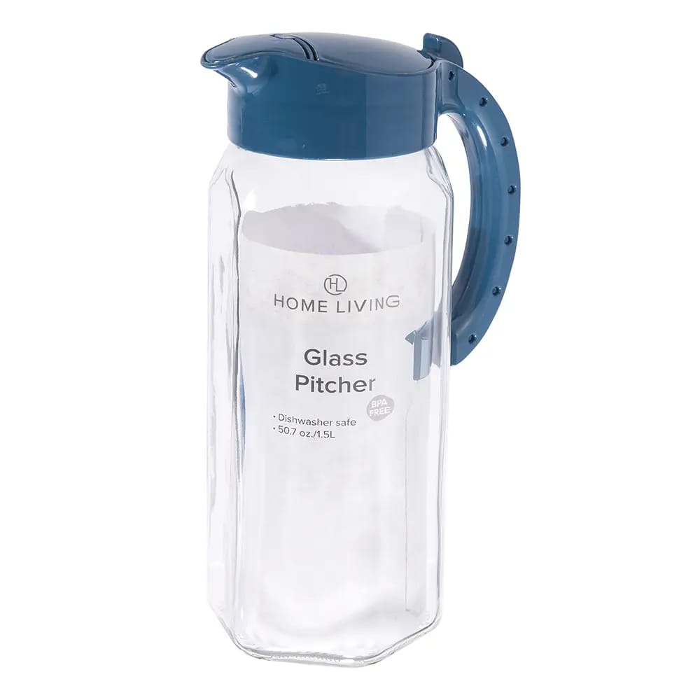 Home Living Glass Pitcher, 50 oz.