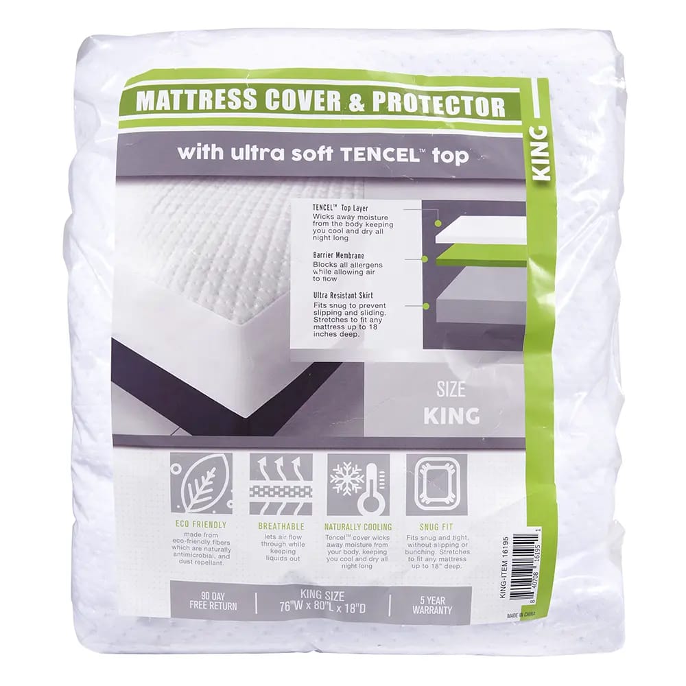 Waterproof King Mattress Protector