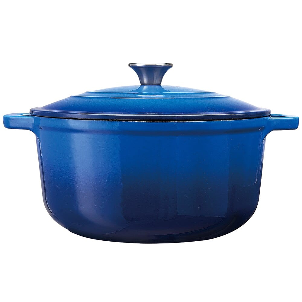 Klok Enameled Cast Iron 6 Qt Dutch Oven with Lid