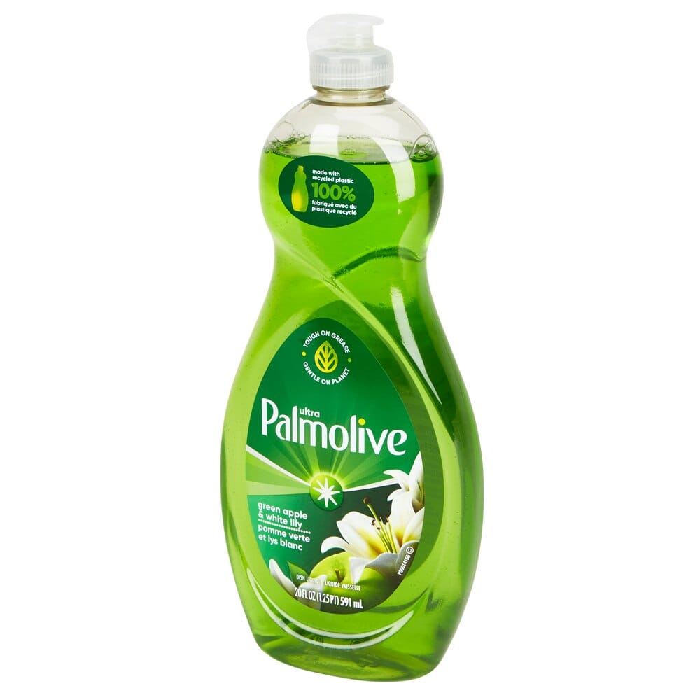 Palmolive Ultra Green Apple & White Lily Liquid Dish Soap, 20 oz