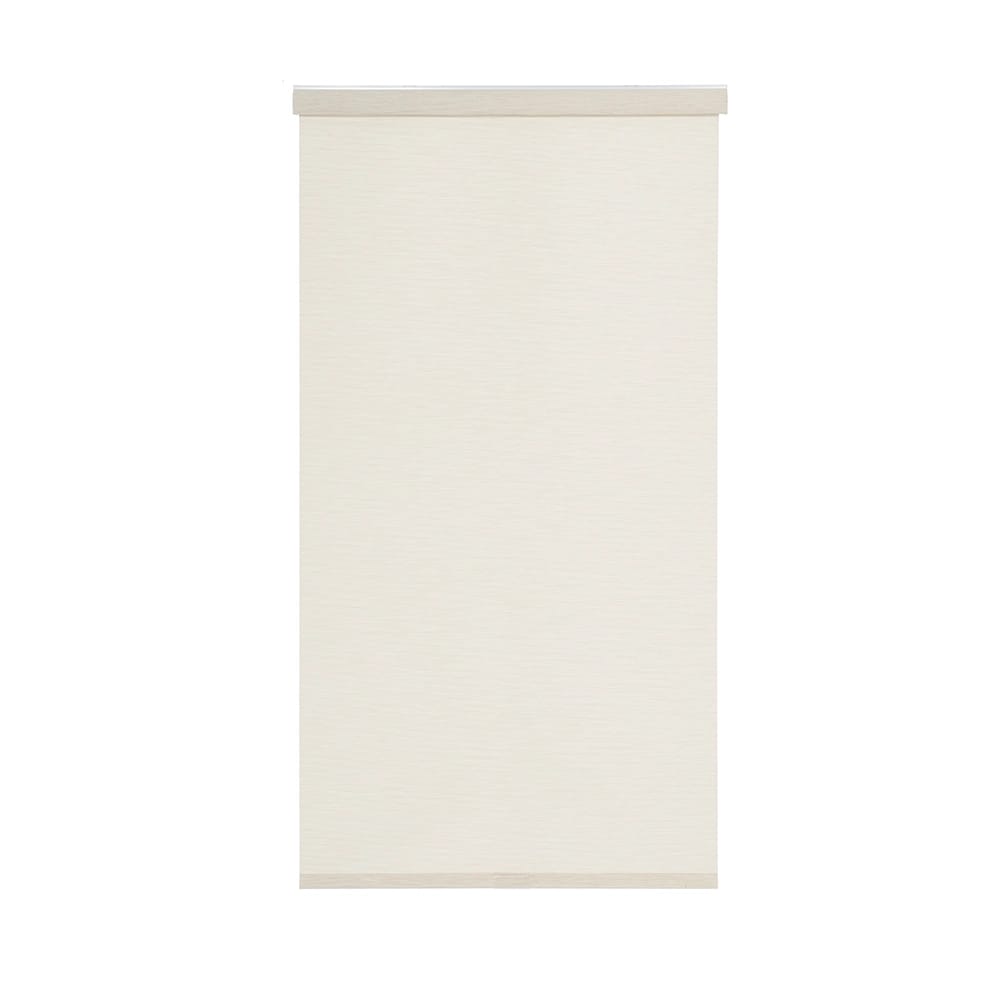 Cordless Textured Fabric Roller Shade, Ivory, 39" x 66"