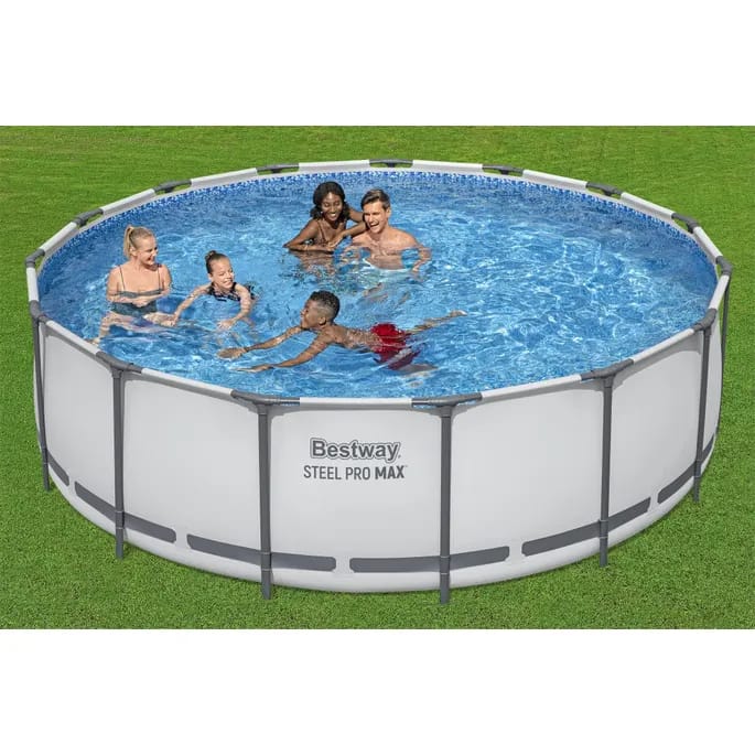 Bestway 15' x 48" Steel Pro Max Above Ground Pool Set