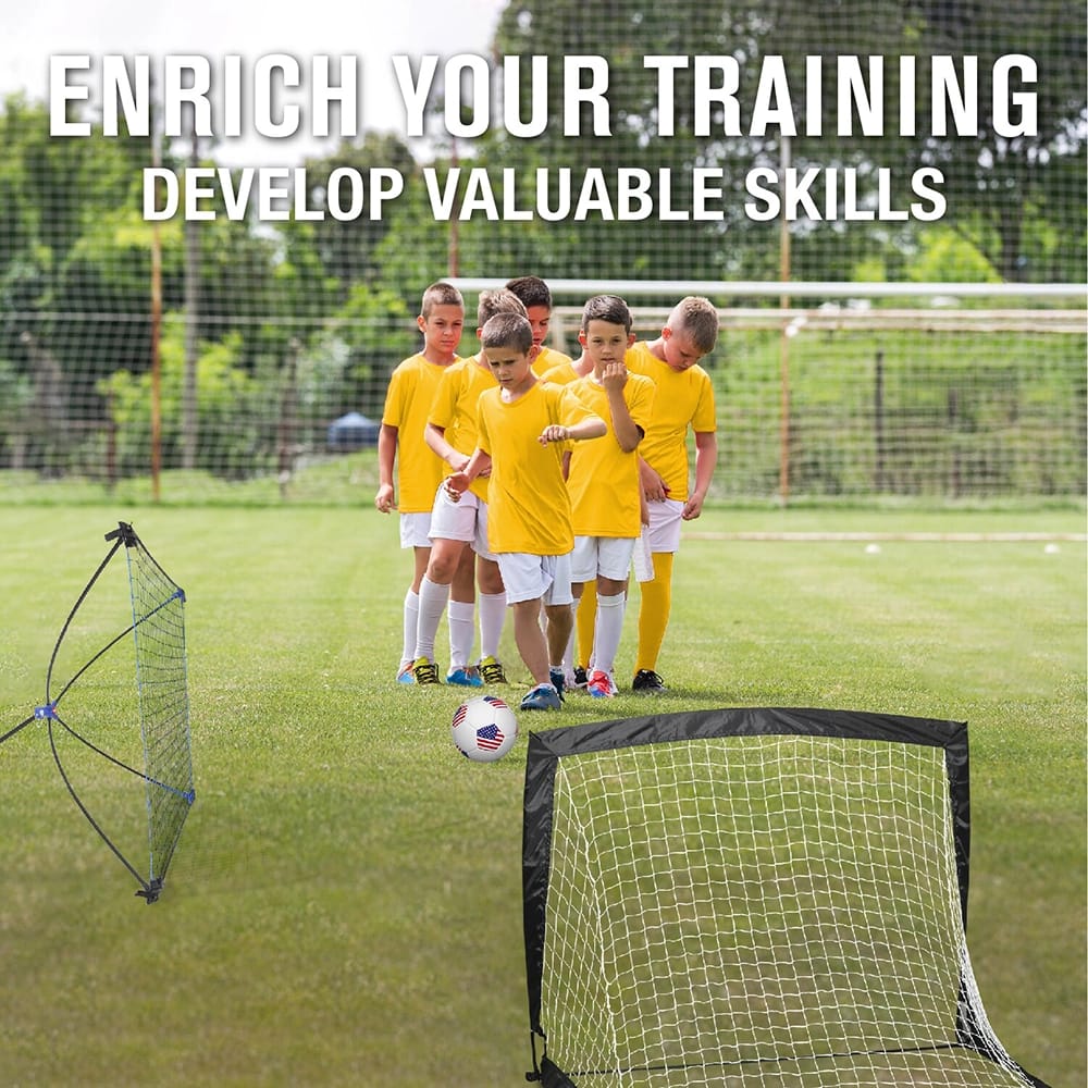 NET PLAYZ 4' x 3' Soccer Training Combo Set