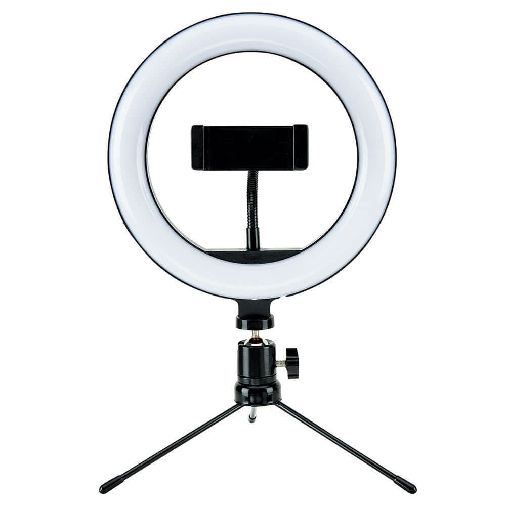 TechBunch 8" LED Ring Light with Tabletop Tripod