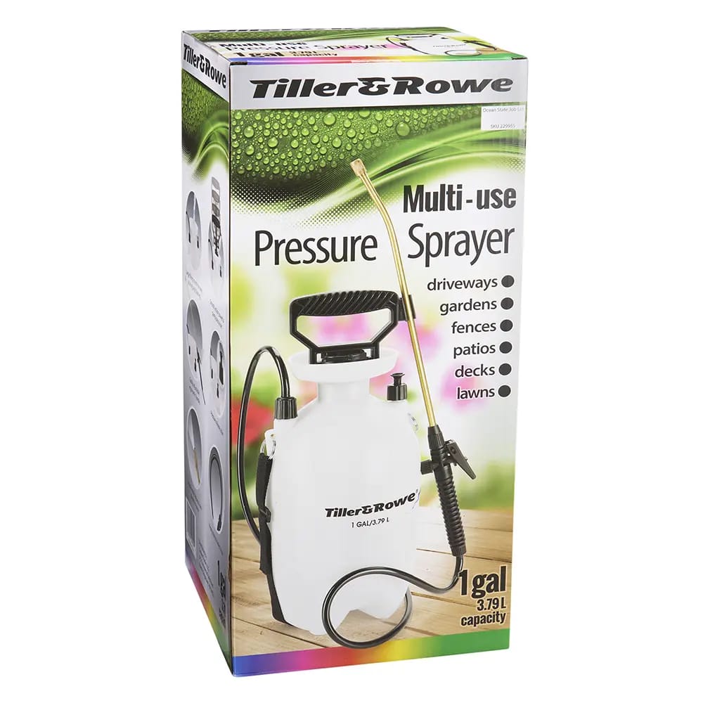 Tiller & Rowe Multi-use Pressure Sprayer, 1 gal.