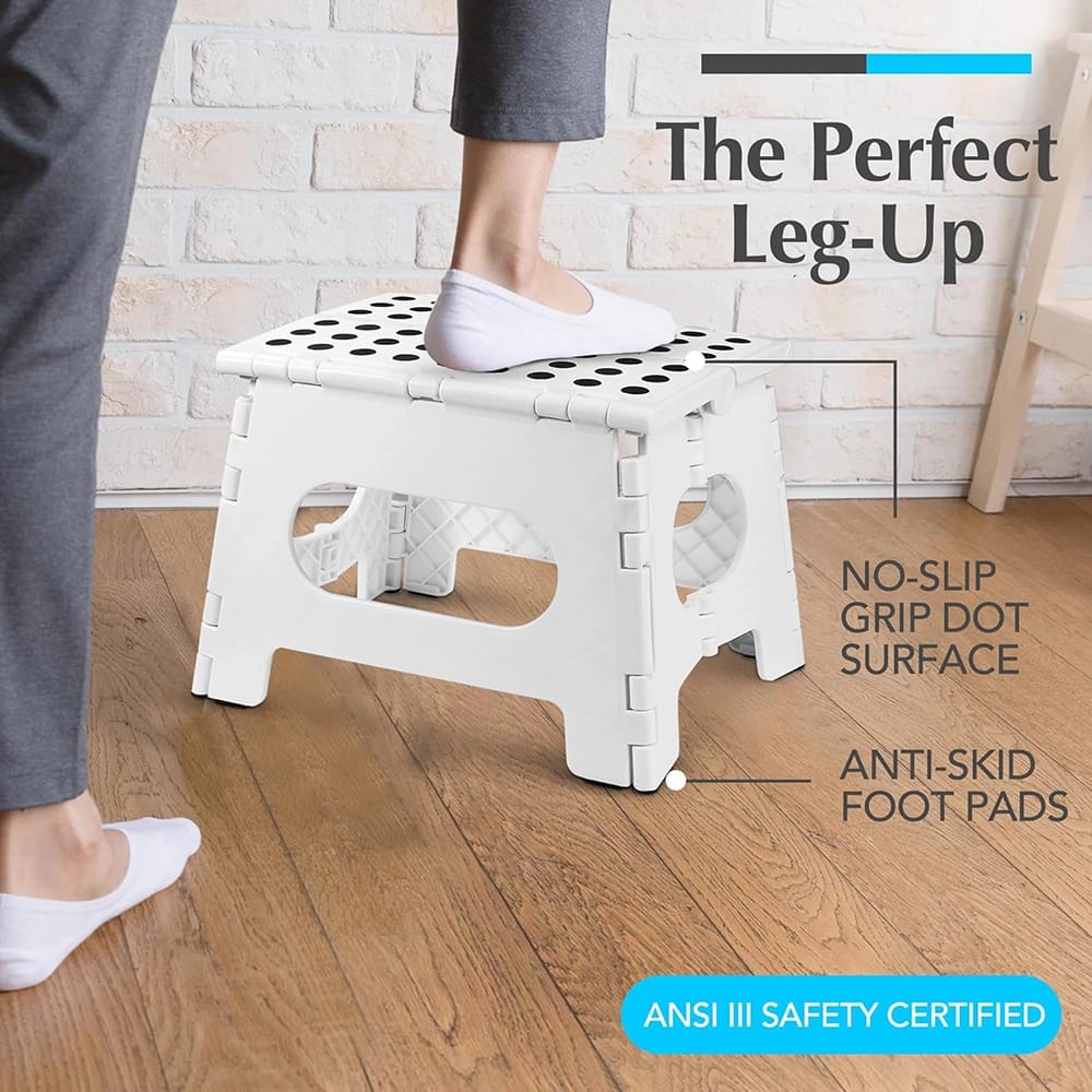 Archstone Handy Portable Step-Stool, White