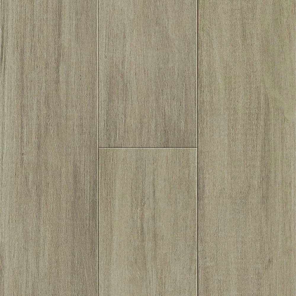 AquaSeal 7mm Patagonia Vista Distressed Water-Resistant Strand Engineered Bamboo Flooring, Gray, 22.5 sq. ft. ($4.44/ sq. ft.)