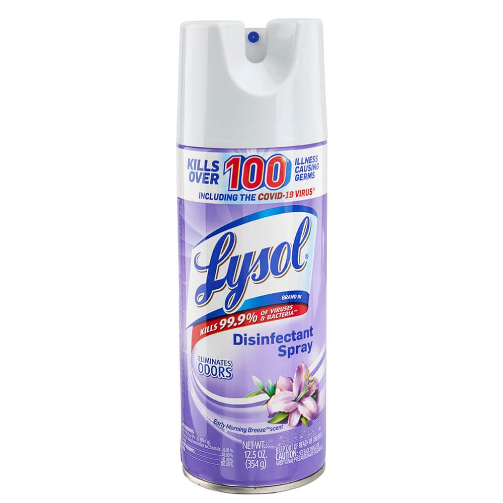 Lysol Early Morning Breeze Disinfectant Spray, 12.5 oz