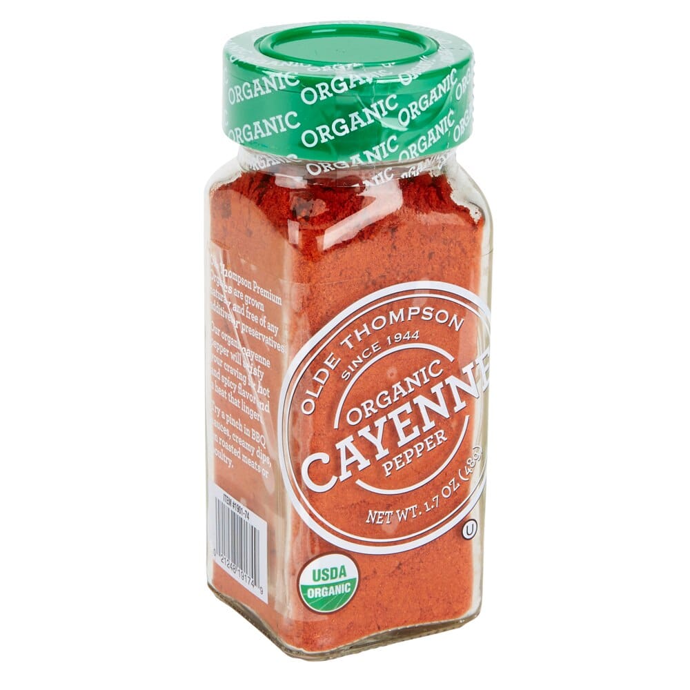 Olde Thompson Organic Cayenne Pepper, 1.7 oz