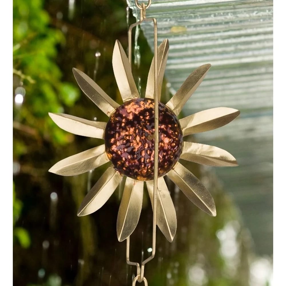 Sunflower Rain Chain, 2 Count
