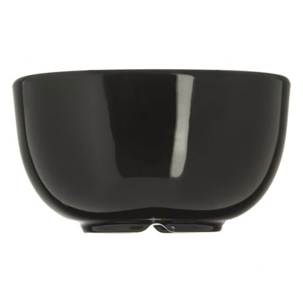 Carlisle Acacia Melamine Epicure Series 5 oz Dip Bowls, Black, Case of 12