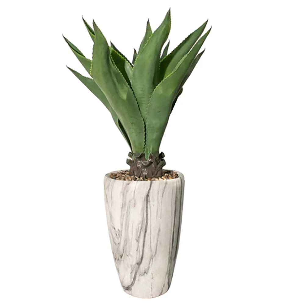 Vintage Home 36" Agave Plant in Fiberstone Planter