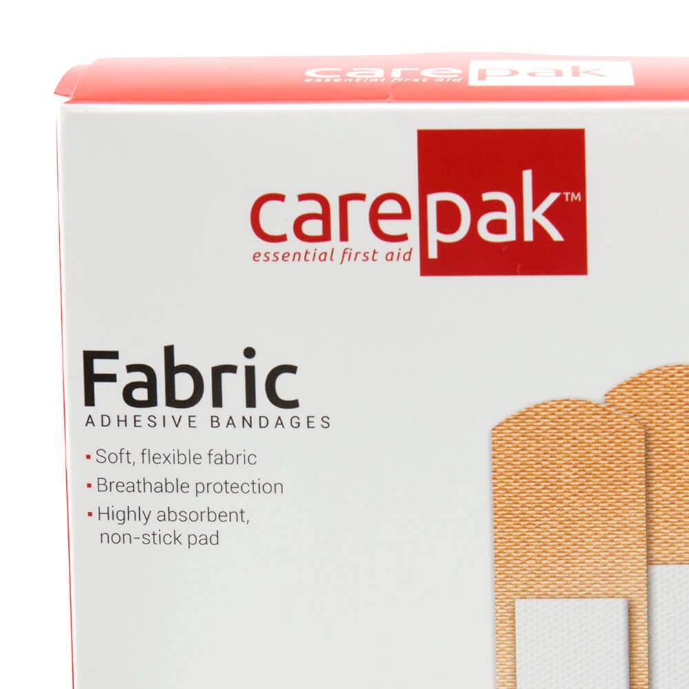 carepak Fabric Adhesive Bandages, 100 Count