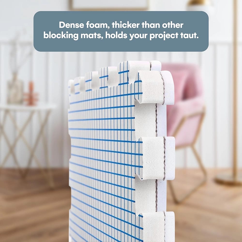 KnitIQ Centimeter Blocking Mats, Pack of 9